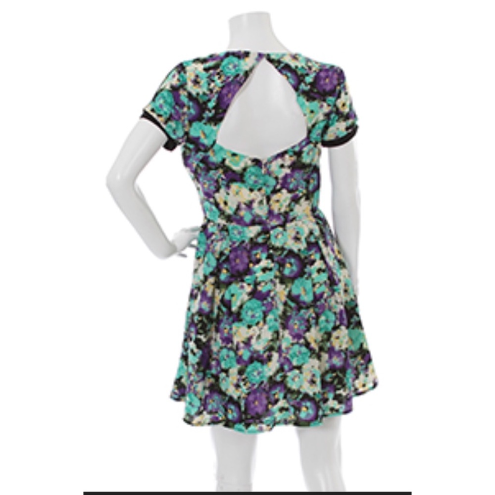 Floral fit and flare dress - Picture 4 of 5